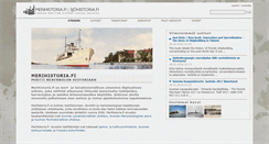 Desktop Screenshot of merihistoria.fi